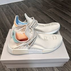 Adidas Hu Nmd  White Bone White Cream 