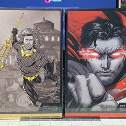 Mcfarlane DC Multiverse Limited Black and White Accent Edition Figures Bundle