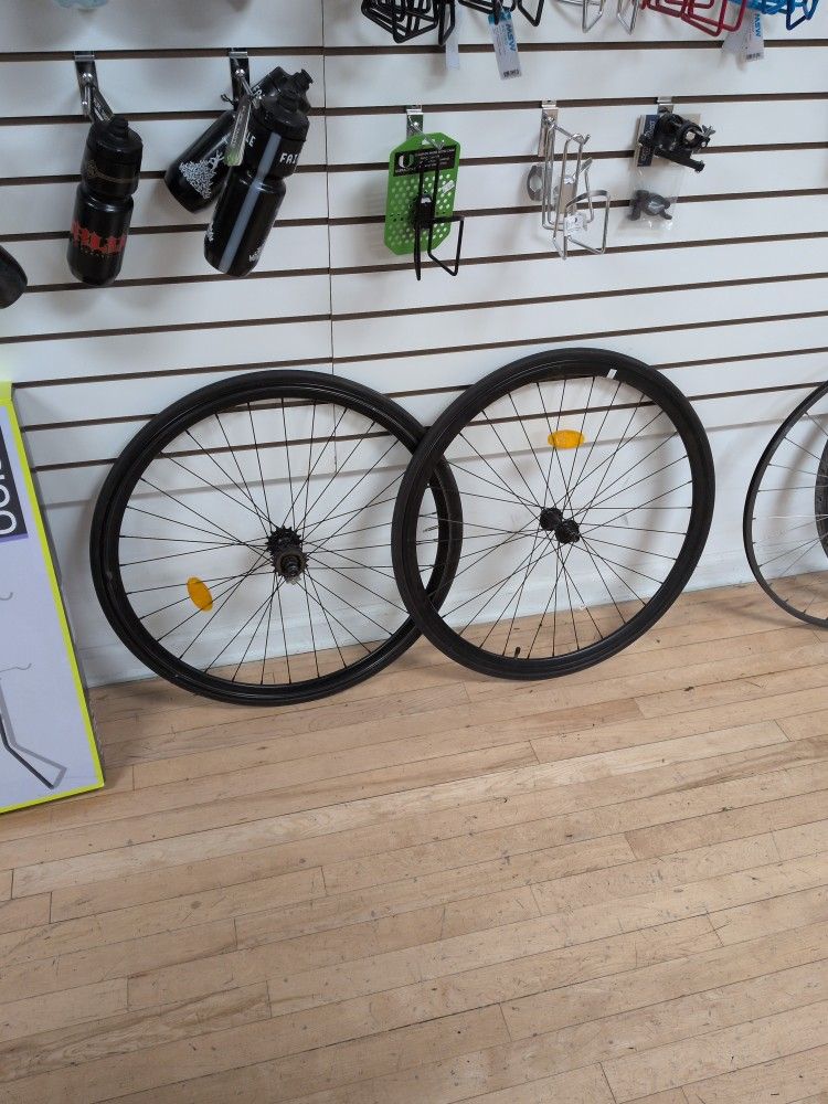 Black Fixie Single speed 700c Bike Wheels