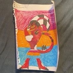 Colorful Abstract Art Drawing