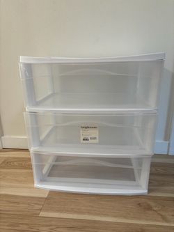 Brightroom 3-Drawer Plastic Storage