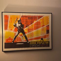 Chris Stapleton Signed - 100/150 Boston Show