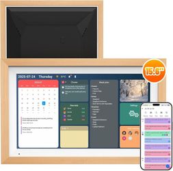 Digital Calendar 15.6" Digital Calendar&Chore Chart - 1080P Interactive Touchscreen Electronic Calendar for Family Schedules, 64GB WiFi Smart Organize