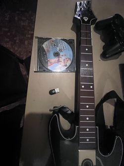 PS3 Guitar W Game 