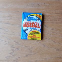 Unopened Topps Baseball Packs