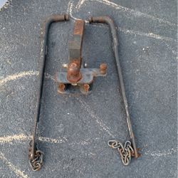 Hitch set up for travel trailer