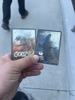 Godzilla Cards Dodgers