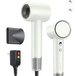  Hair Dryer, 110,000 RPM High Speed Ionic Blow Dryer for Hair Care Fast Drying Gift for Women Men