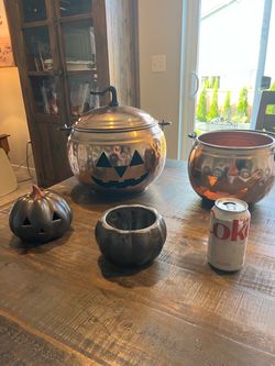 Jack o Lanterns Pumpkins Halloween Decor