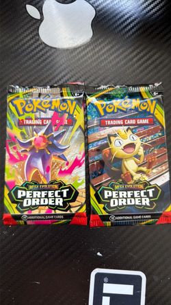 Pokémon TCG Mega Evolution Perfect Order Booster Packs x2