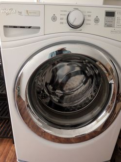 Washer and dryer