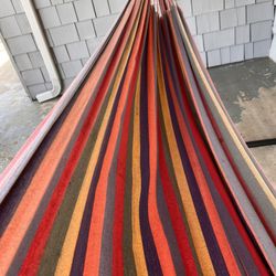 Double Hammock With Steel Stand