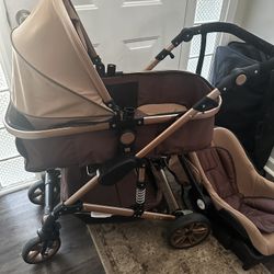 Luxury Stroller And Car seat 