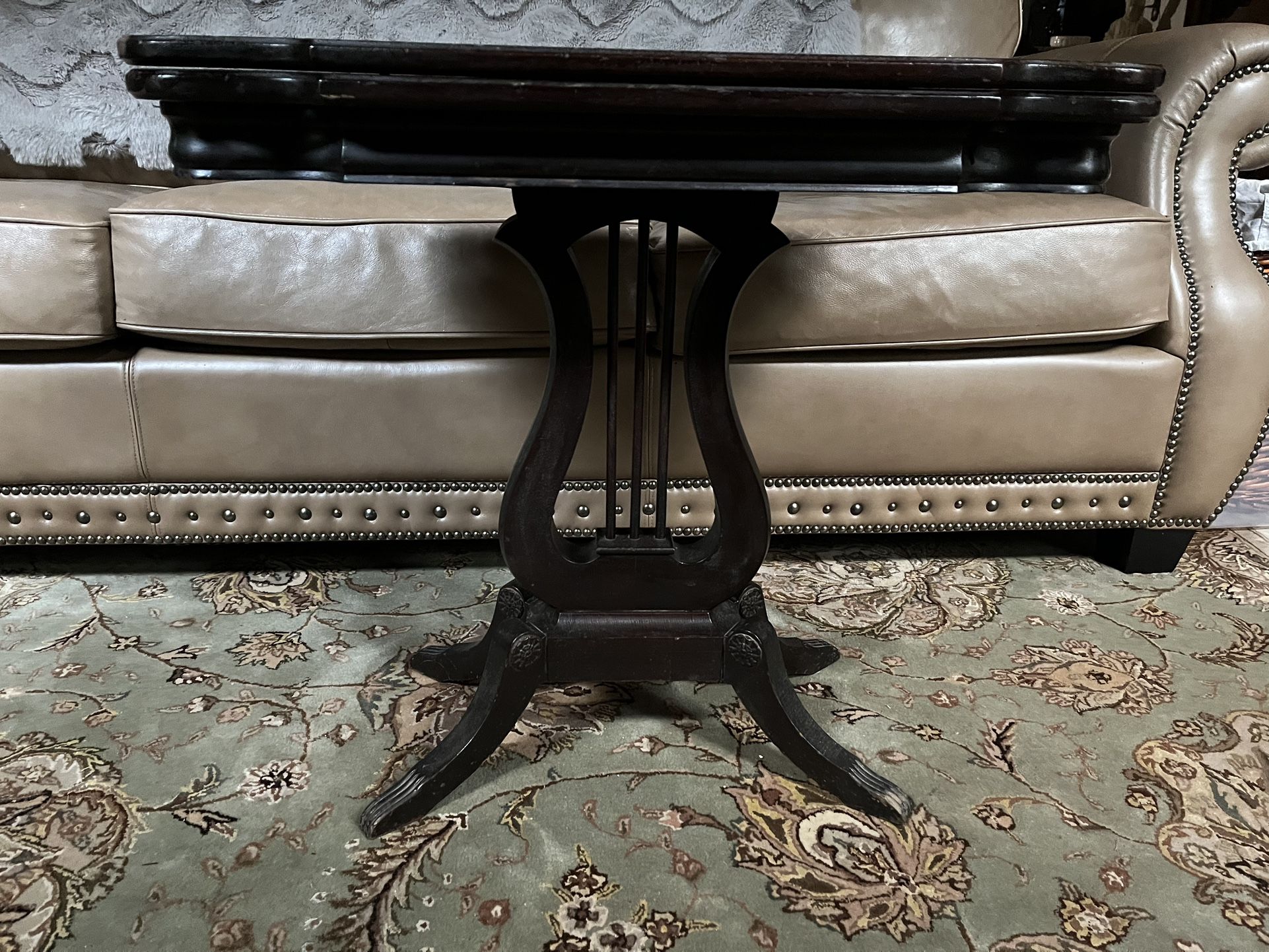 Wooden Lamp Table (foldable)