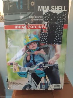 Bell mini shell front child bike carrier