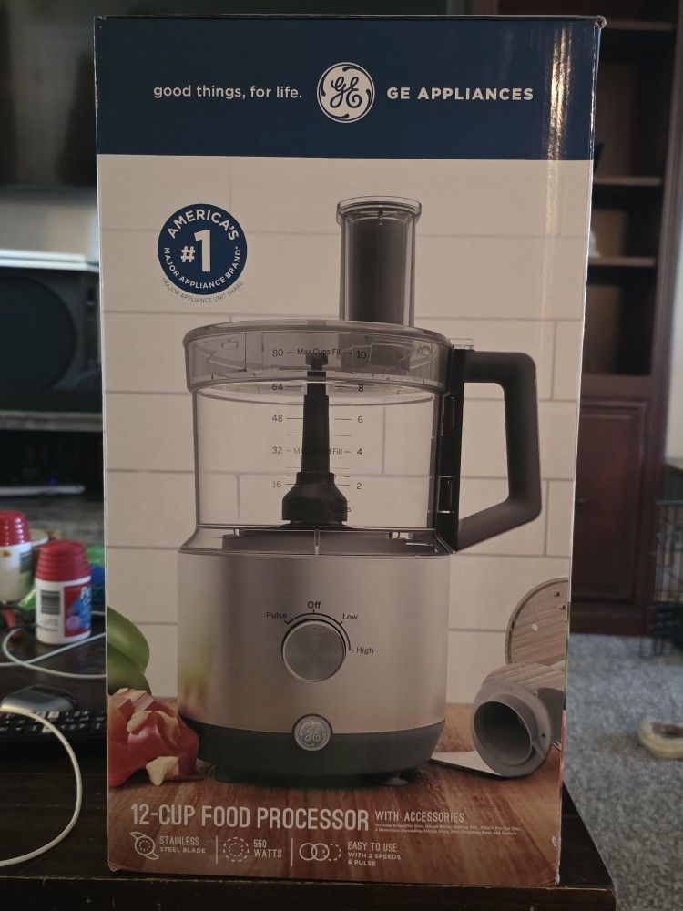 GE Food Processor 12 Cup