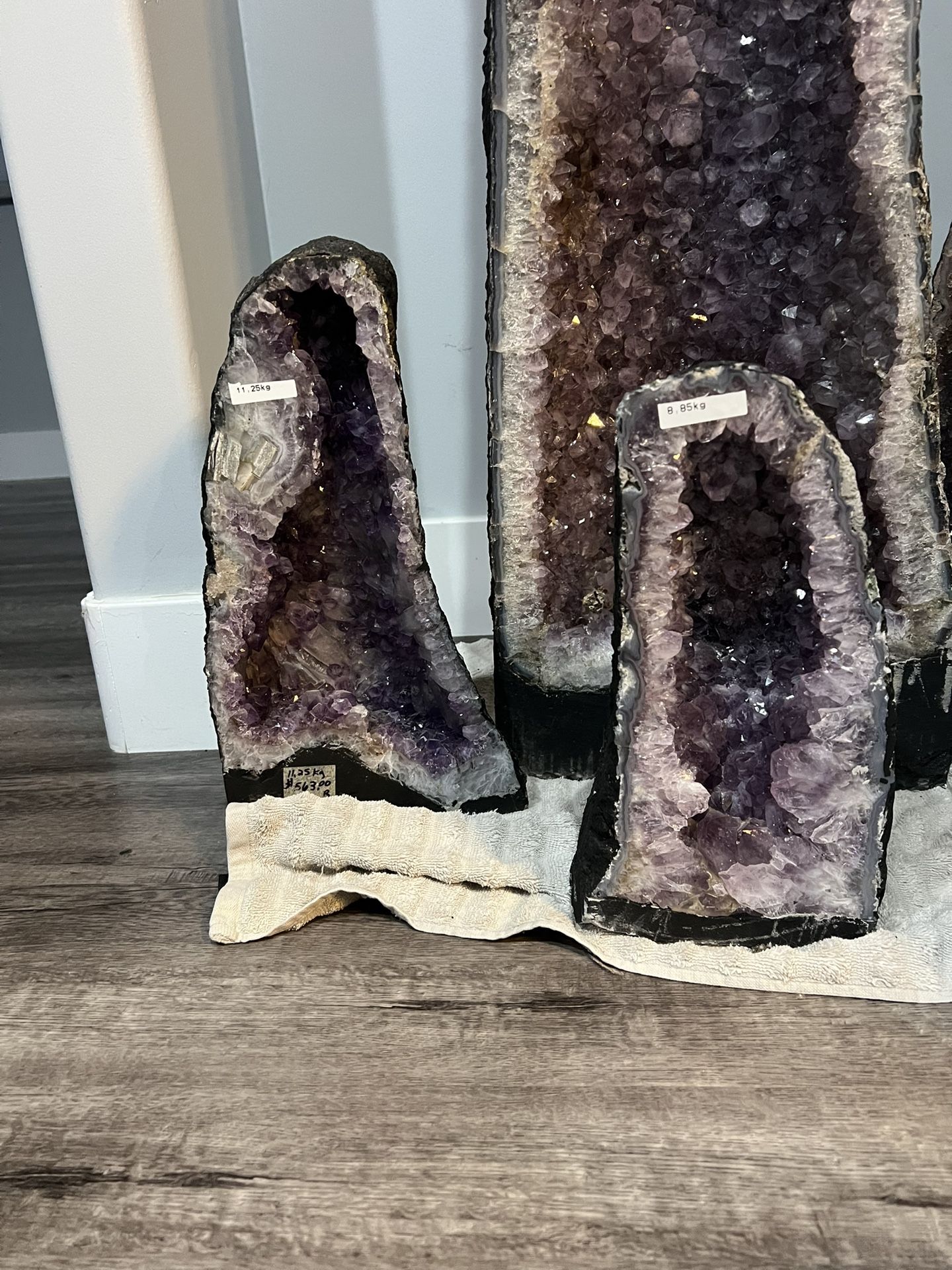 Amethyst And Citrine Cathedral Crystals For trade And Sale