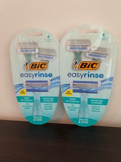 Bic Easy Rinse Razors, Price for Both
