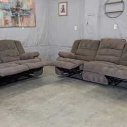 🛋️💥 Ashley Sofa And Love seat 4 Recliners 🛋️💥 Free Delivery And Financing Available