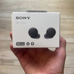 Sony WF-C500 Truly Wireless in-Ear Headphones, Black