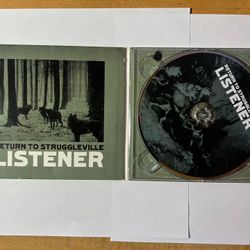 Return to Struggleville by LISTENER (CD, 2009) RARE DIGIPAK vg