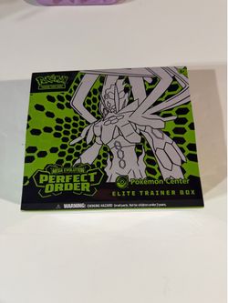 Perfect order Pokémon center ETB