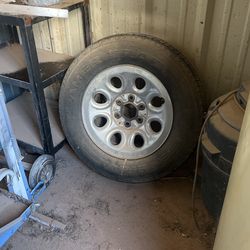 Spare Silverado Wheel/ Tire 