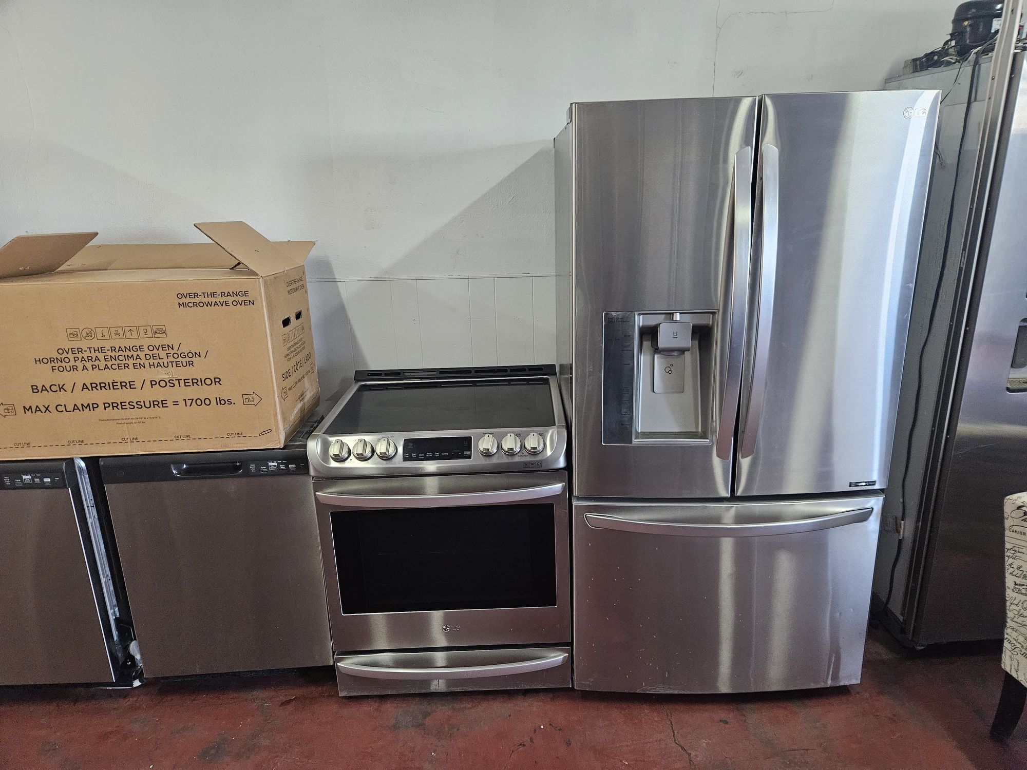 Stainless Steel Kitchen Appliances Set