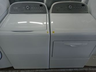 Whirlpool Cabrio top load washer and dryer set - Free delivery