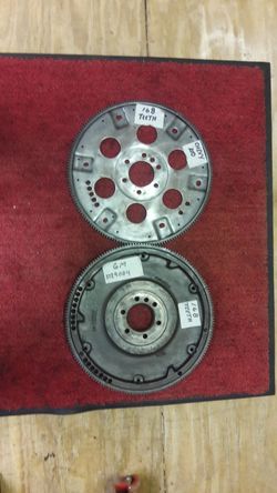 Flywheel & flexplate Chevy.