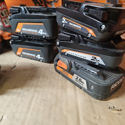 Ridgid batteries