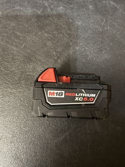 Milwaukee M18 18-Volt 5.0 Ah Lithium-lon XC Extended Capacity Battery Pack