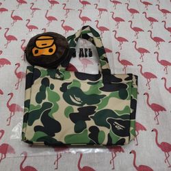 Bundle 2 A bathing ape bape baby milo tote shoulder bag