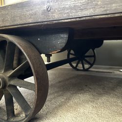 Antique Factory Cart 