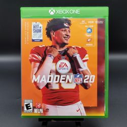XBox One Madden 20 