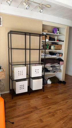 IKEA VITTSJÖ shelving unit