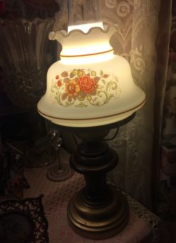 Small antique lamp