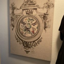 Textures Linen Stretched Art. Moving Must Sell