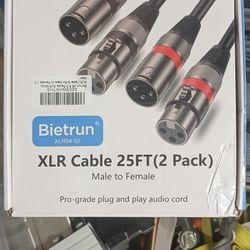 25' XLR Cable 