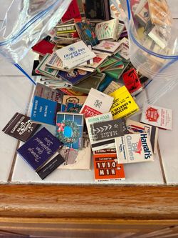 Large Lot of Vintage Matchbooks Collection