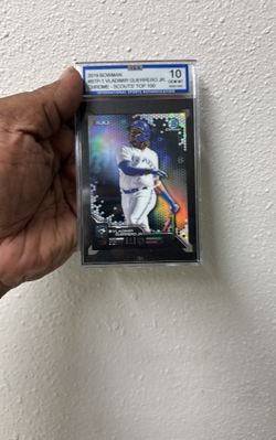 2019 Bowman Btp-1 Vladimir Guerrero Jr Chrome Scouts Top 100