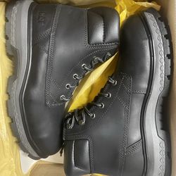 Caterpillar Alloy Toe Work Boots Size 9 & 10 Wide 