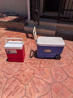 Free igloo ice chests.