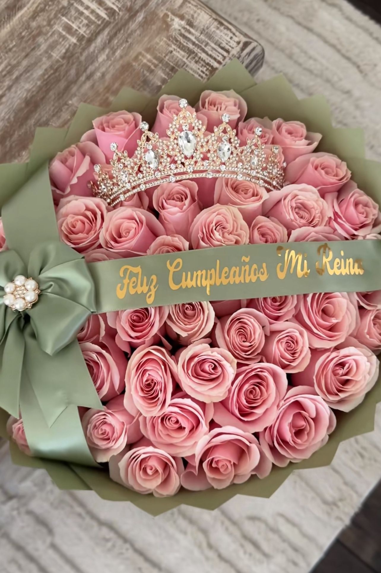 Beautiful flowers for your princess🎀