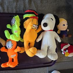 Stuffed toys all great shape