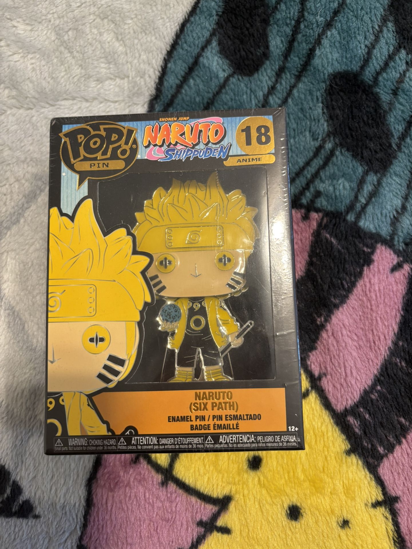 Naurto Six Path Enamel Pin