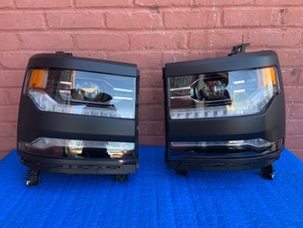 Headlights Chevy Silverado 2016-18