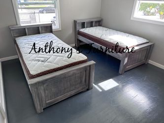 New Twin bed and mattress - free local delivery
