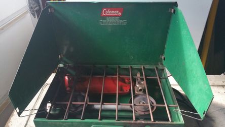 Old Coleman camping gas stove