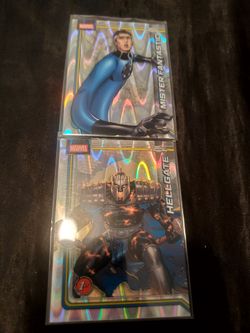 2026 Topps Chrome Marvel Mister Fantastic & Hellgate Cards